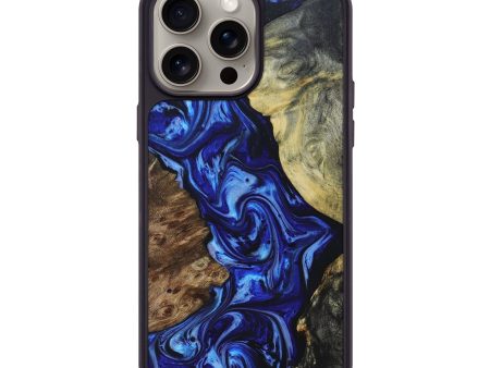 iPhone 15 Pro Max Wood+Resin Phone Case - Arnold (Mosaic, 668184) Fashion