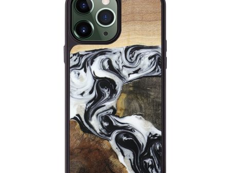 iPhone 13 Pro Max Wood+Resin Phone Case - Hannah (Mosaic, 667071) Online now