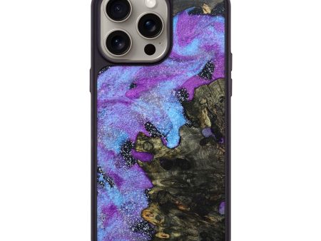 iPhone 15 Pro Max Wood+Resin Phone Case - Wendi (Cosmos, 667833) Sale