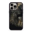 iPhone 15 Pro Max Wood+Resin Phone Case - Tami (Pure Black, 667215) Discount