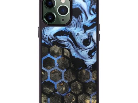 iPhone 13 Pro Max Wood+Resin Phone Case - Elian (Pattern, 666441) For Discount