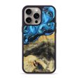 iPhone 15 Pro Max Wood+Resin Phone Case - Collins (Blue, 668652) Discount