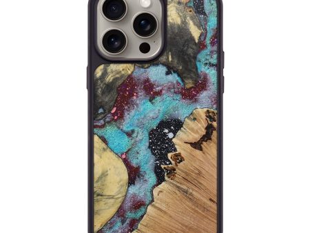 iPhone 15 Pro Max Wood+Resin Phone Case - Calvin (Cosmos, 667047) Online Hot Sale