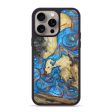 iPhone 15 Pro Max Wood+Resin Phone Case - Carolyn (Mosaic, 668756) Supply