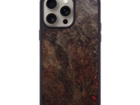 iPhone 15 Pro Max Wood+Resin Phone Case - Ora (Wood Burl, 668326) Cheap