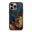 iPhone 15 Pro Max Wood+Resin Phone Case - Landon (Mosaic, 667070) Online now