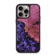 iPhone 15 Pro Max Wood+Resin Phone Case - Alessandra (Purple, 666453) Online