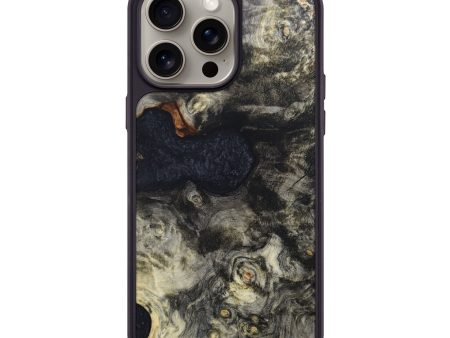 iPhone 15 Pro Max Wood+Resin Phone Case - Anderson (Wood Burl, 668884) Online Sale