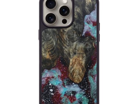 iPhone 15 Pro Max Wood+Resin Phone Case - Brooklyn (Cosmos, 667035) Cheap