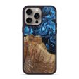 iPhone 15 Pro Max Wood+Resin Phone Case - London (Blue, 666343) For Cheap